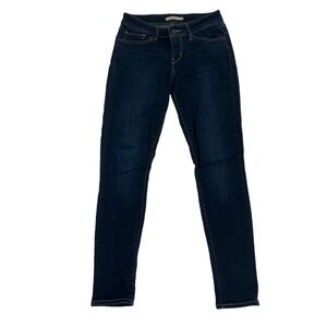 Levi's Women's 711 Skinny Jeans, dark wash, low rise, Size 28